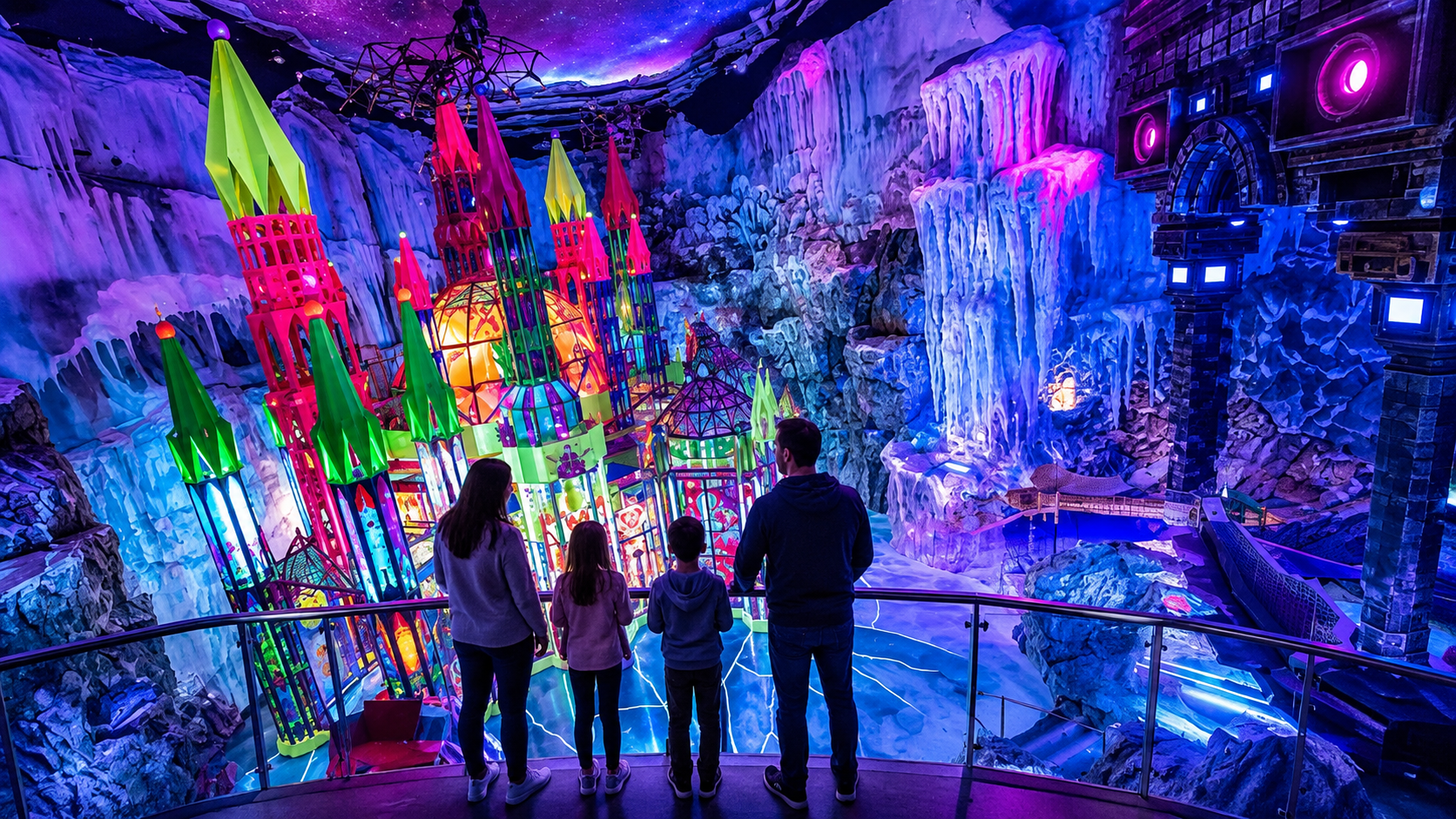 Check out wacky Meow Wolf Convergence Station