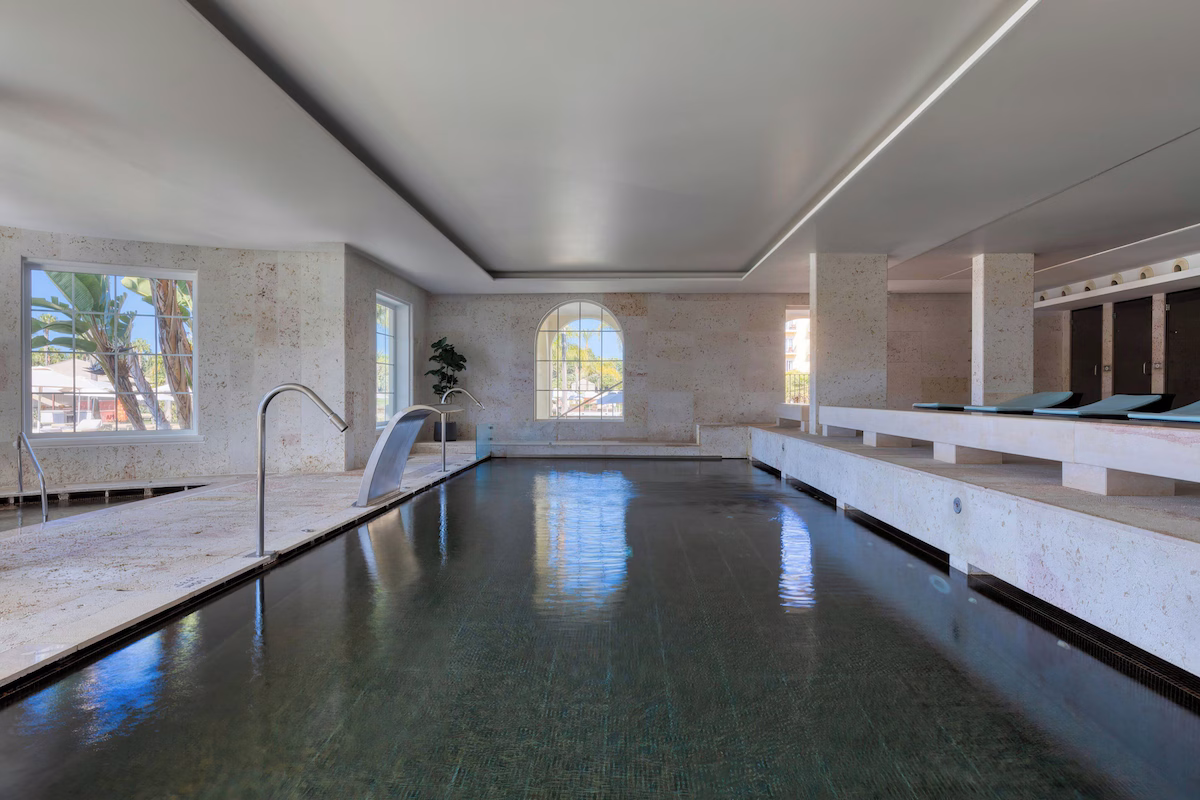 Indoor resort pool
