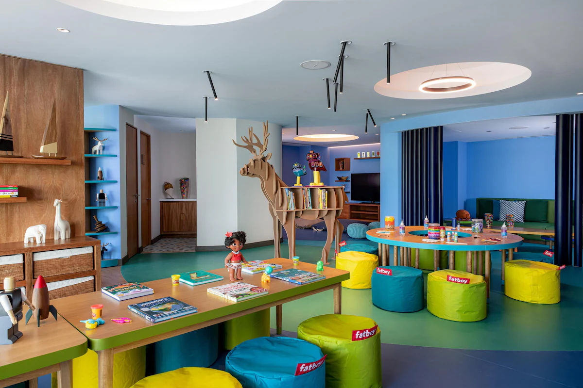 Kids activity area