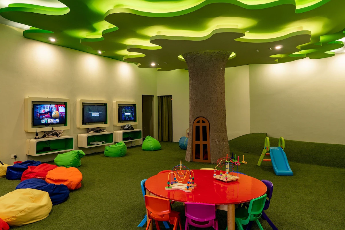 Kids play area