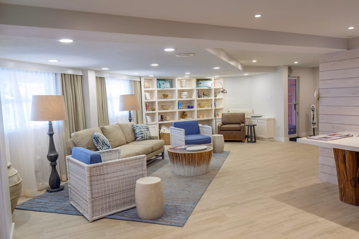 Hotel lobby