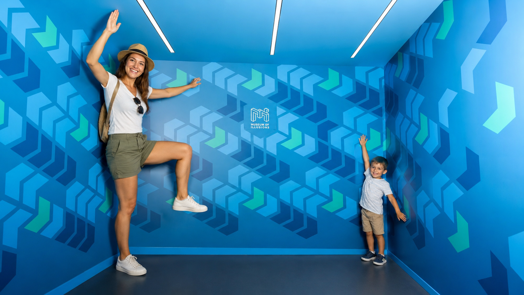 Museum of illusions (inside mall of America)