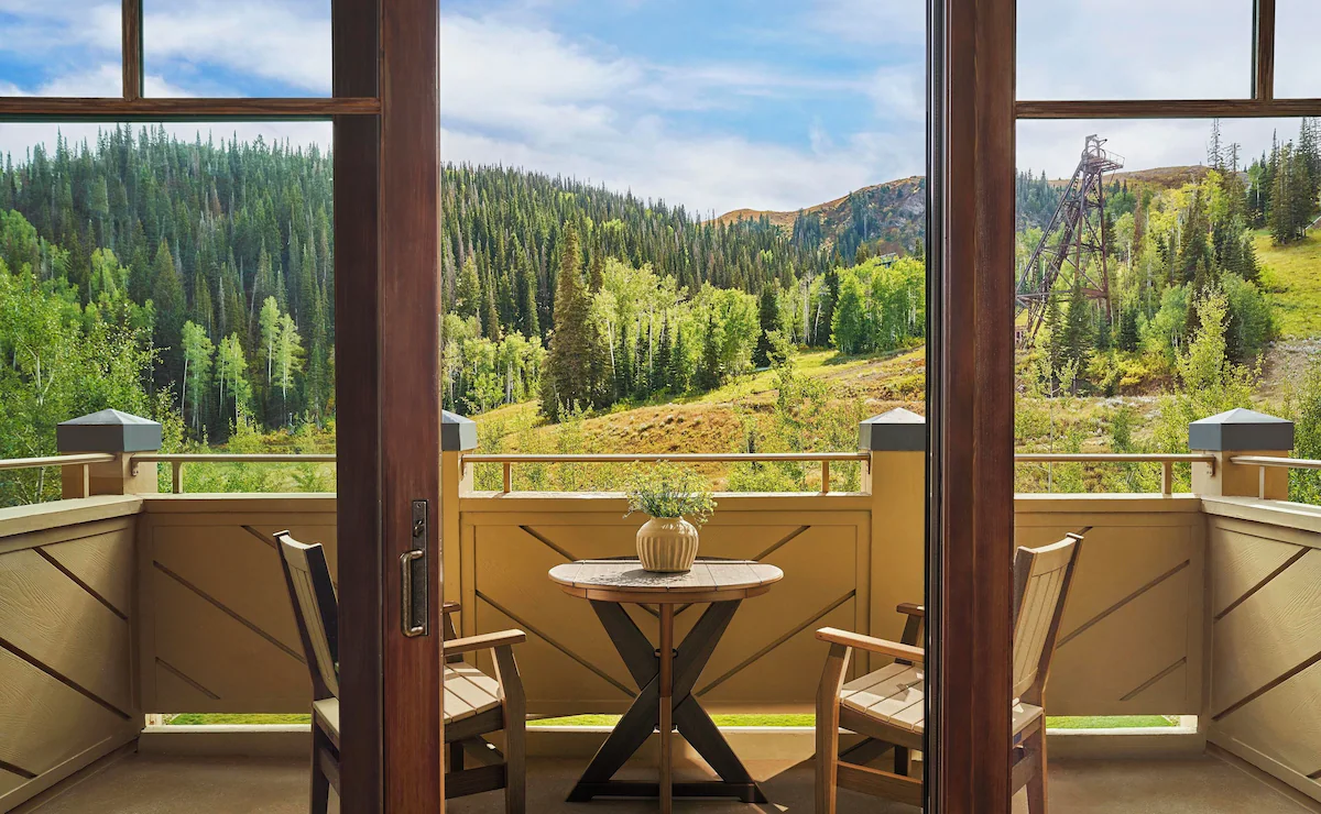 Mountain views from your balcony