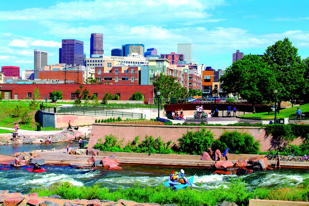 Get adventurous at Confluence park