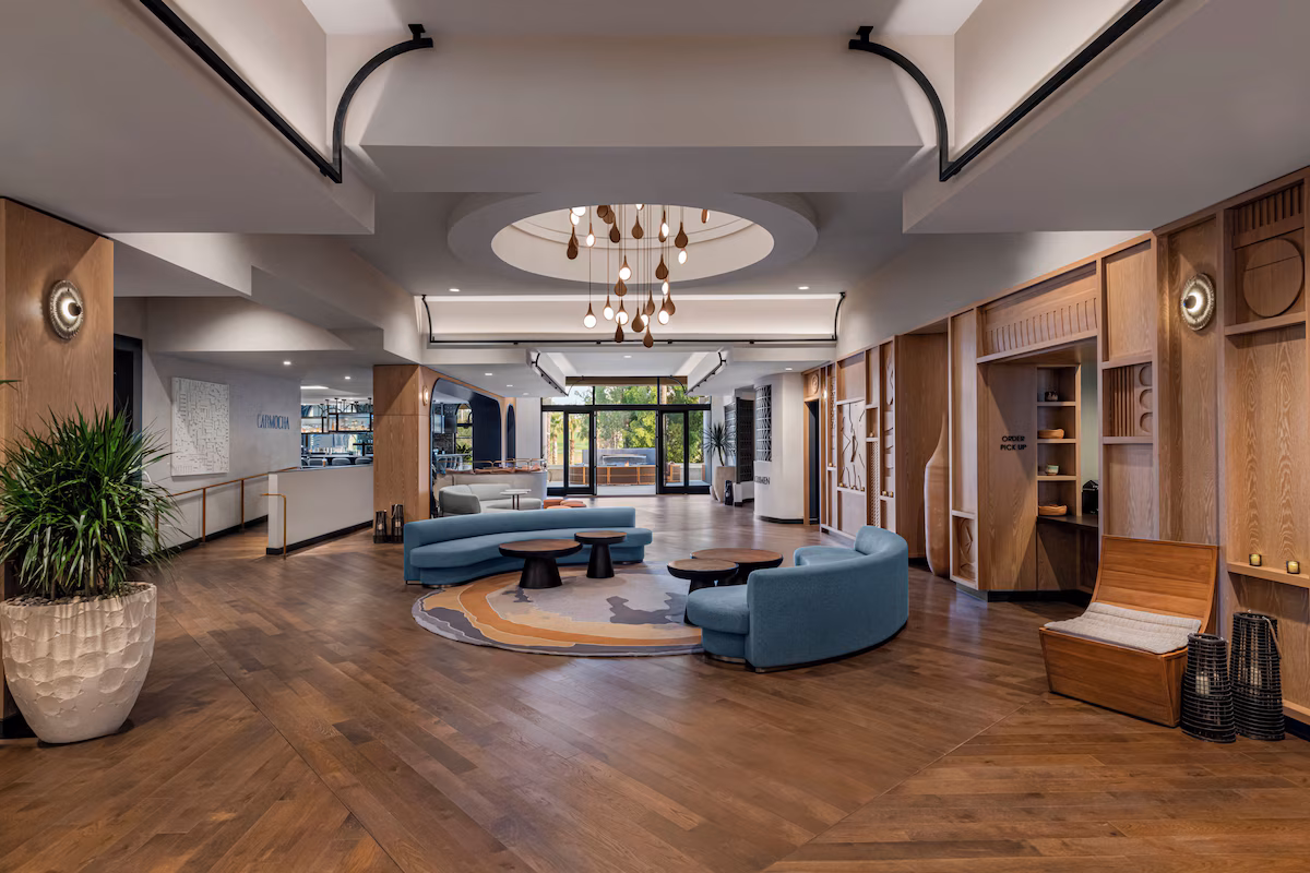 Resort lobby