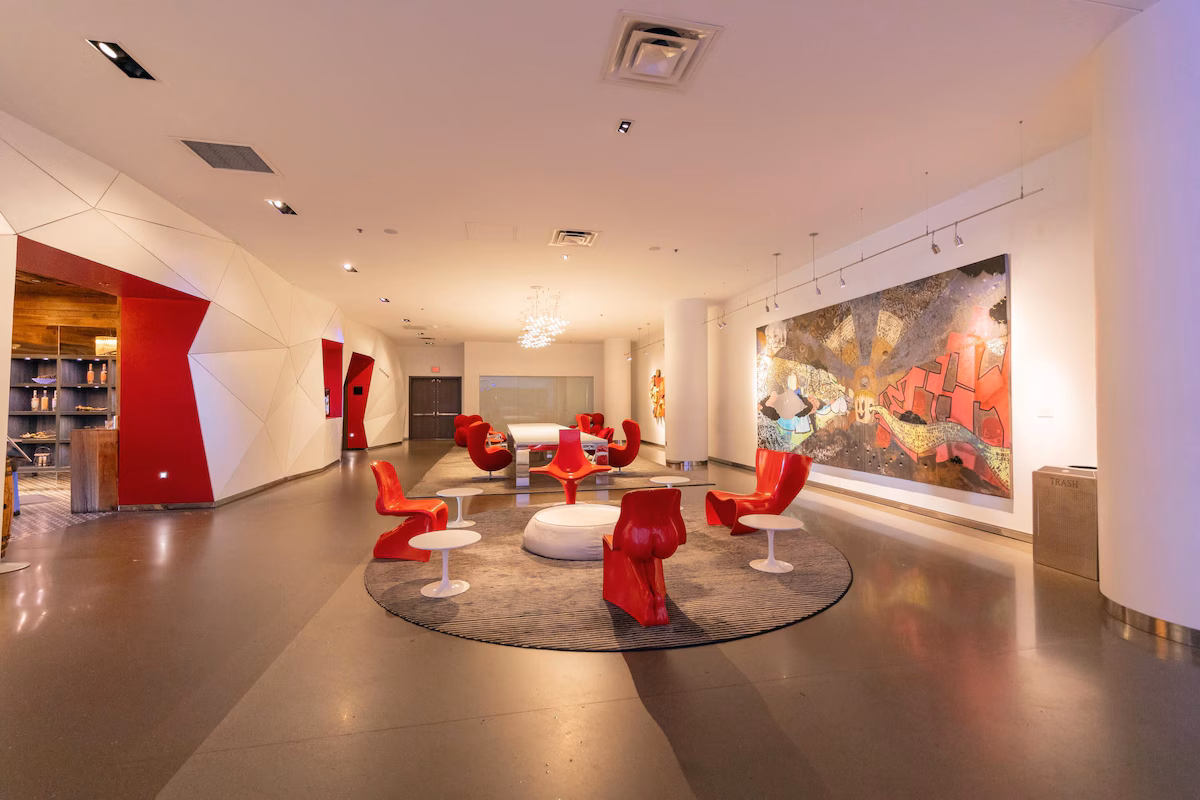 Hotel lobby