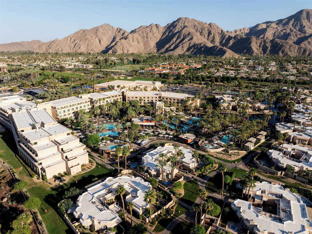 Nestled in the canyons