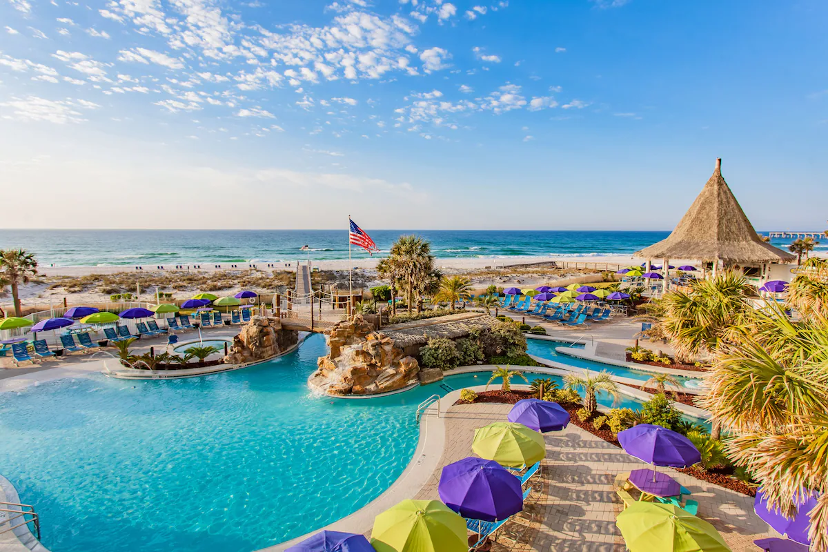 Great resort pool to play or relax
