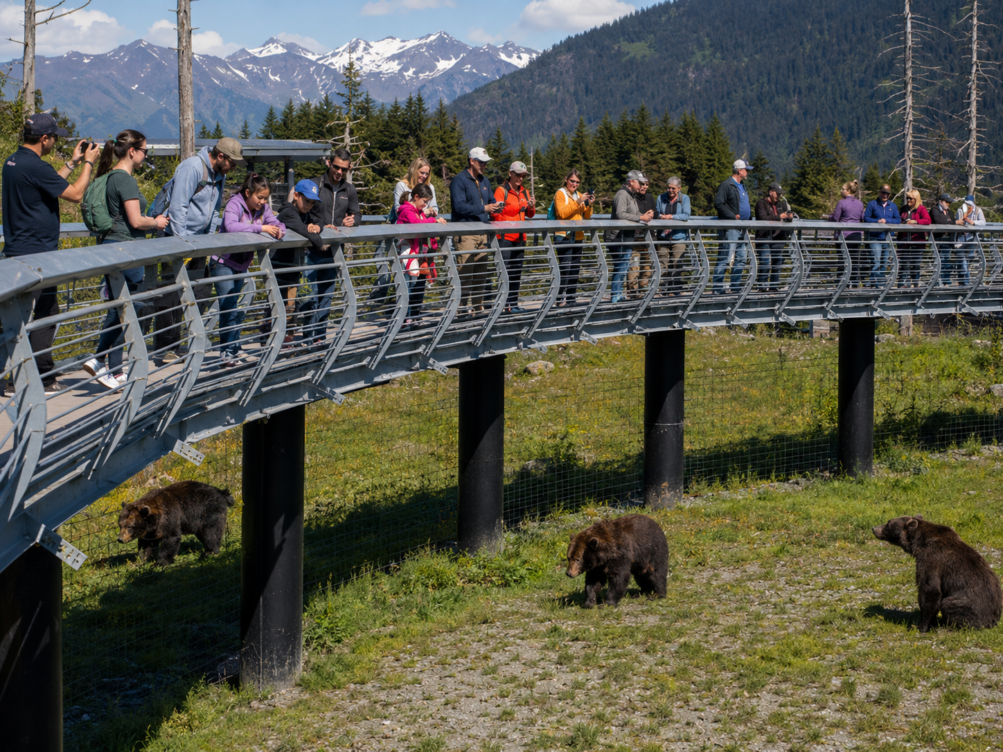 Explore Alaska Wildlife Conservation Center