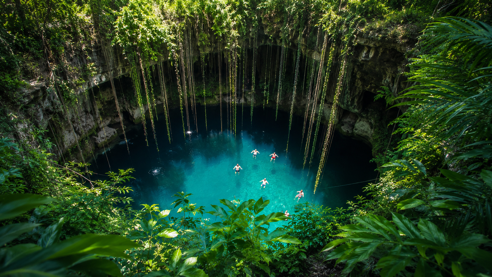 Swim in a local cenote