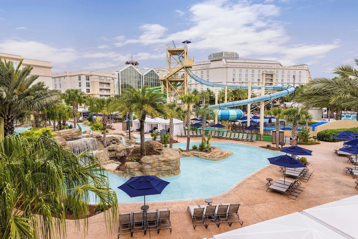 Fun for all at the resort waterpark