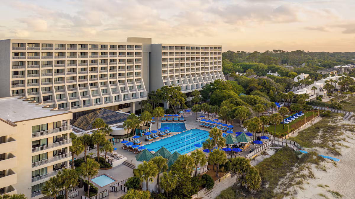The resort has room to explore