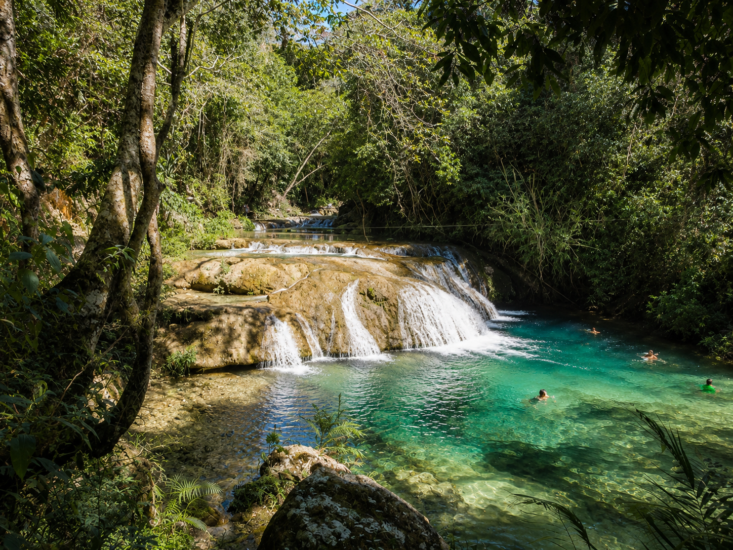 Explore the cascades at Huatulco National Park