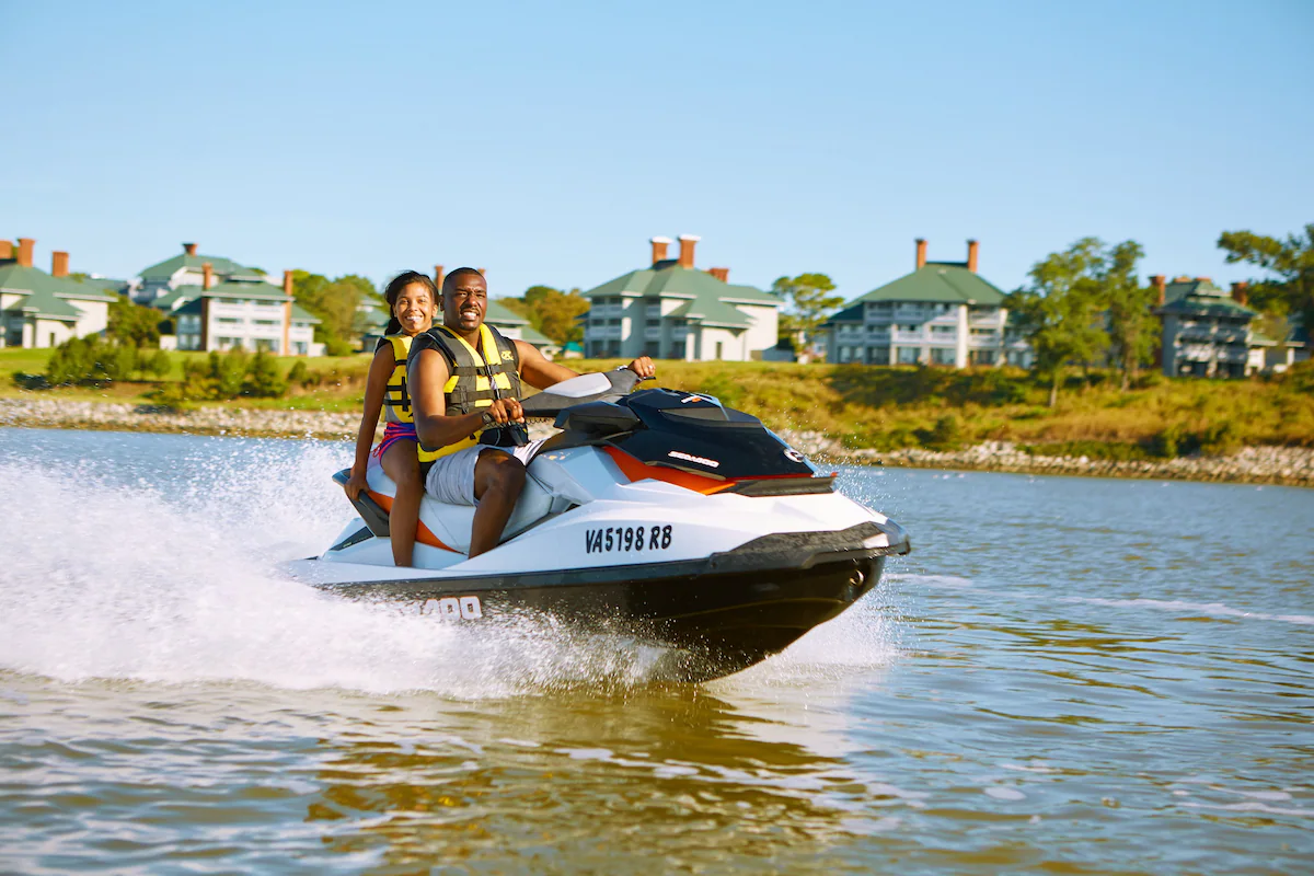 Fun on the lake