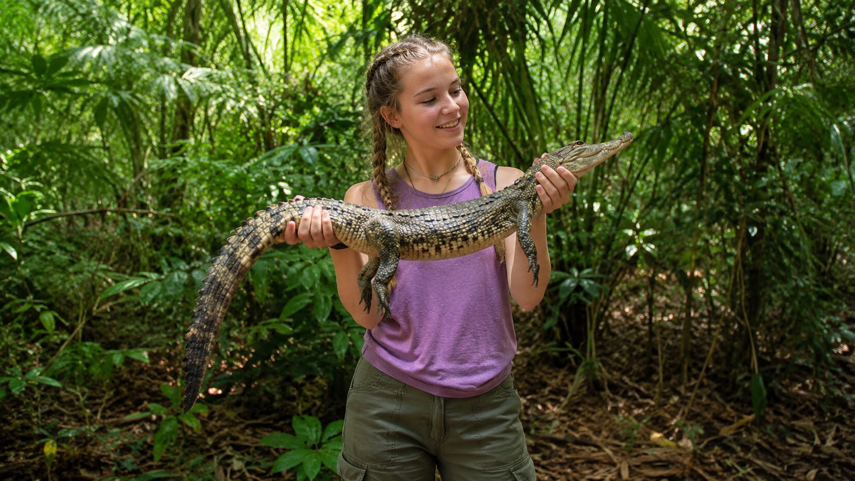 Get up close at Croco Cun Zoo