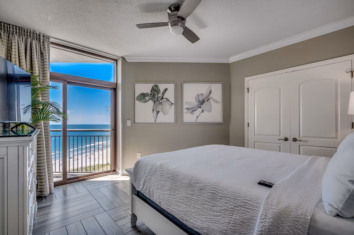 One bedroom suite with a balcony