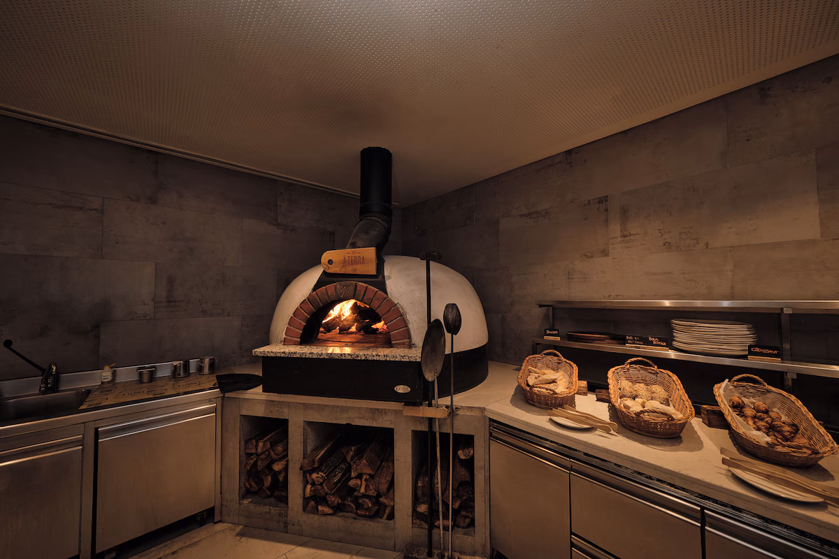 Fresh brick oven flat breads