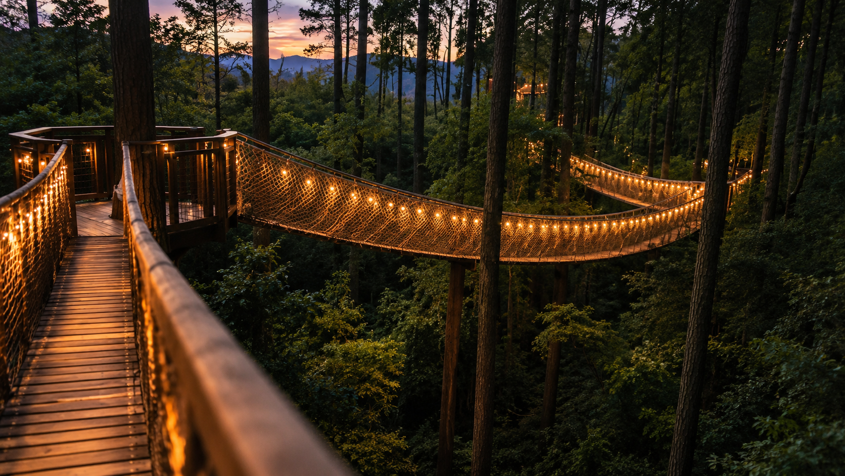 Walk the tree tops an more at Anakeesta park