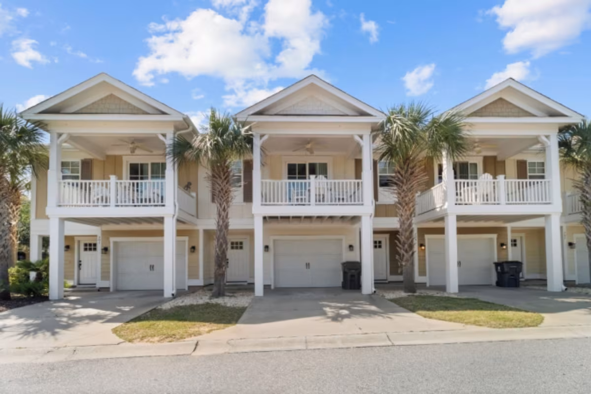 Townhomes with plenty space