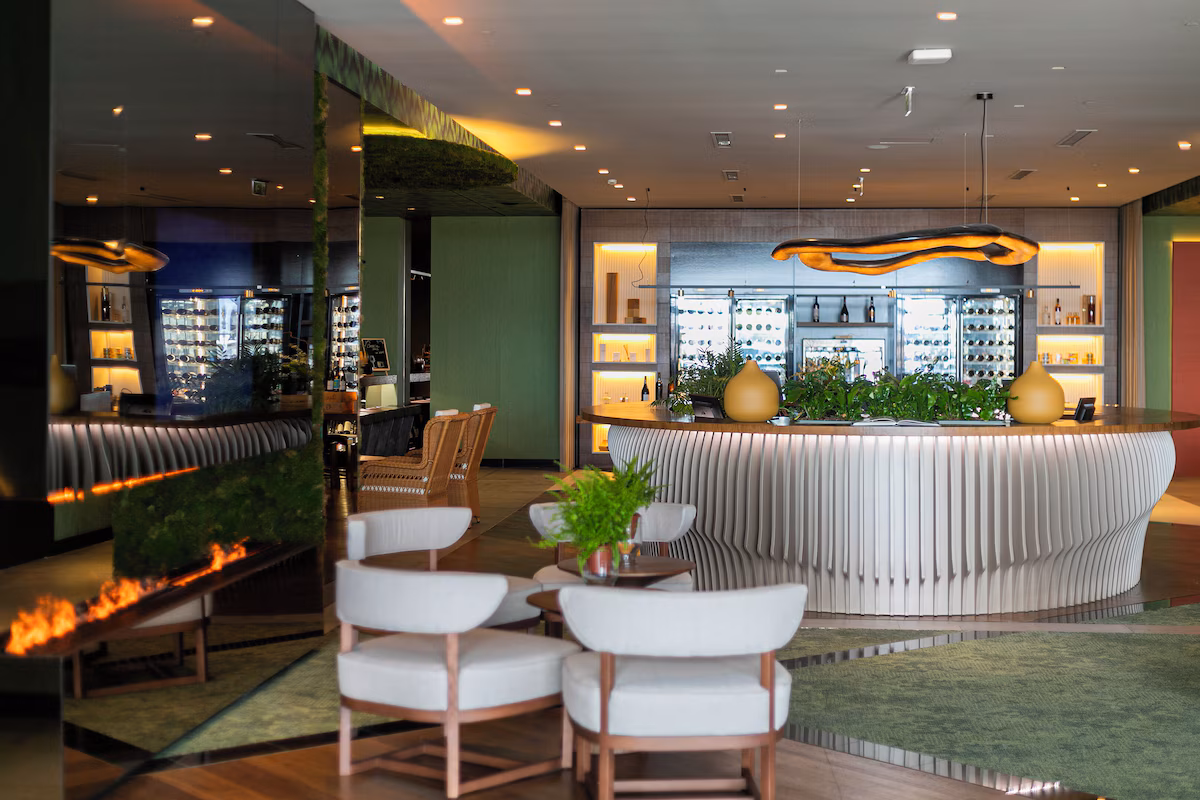 Hotel lobby