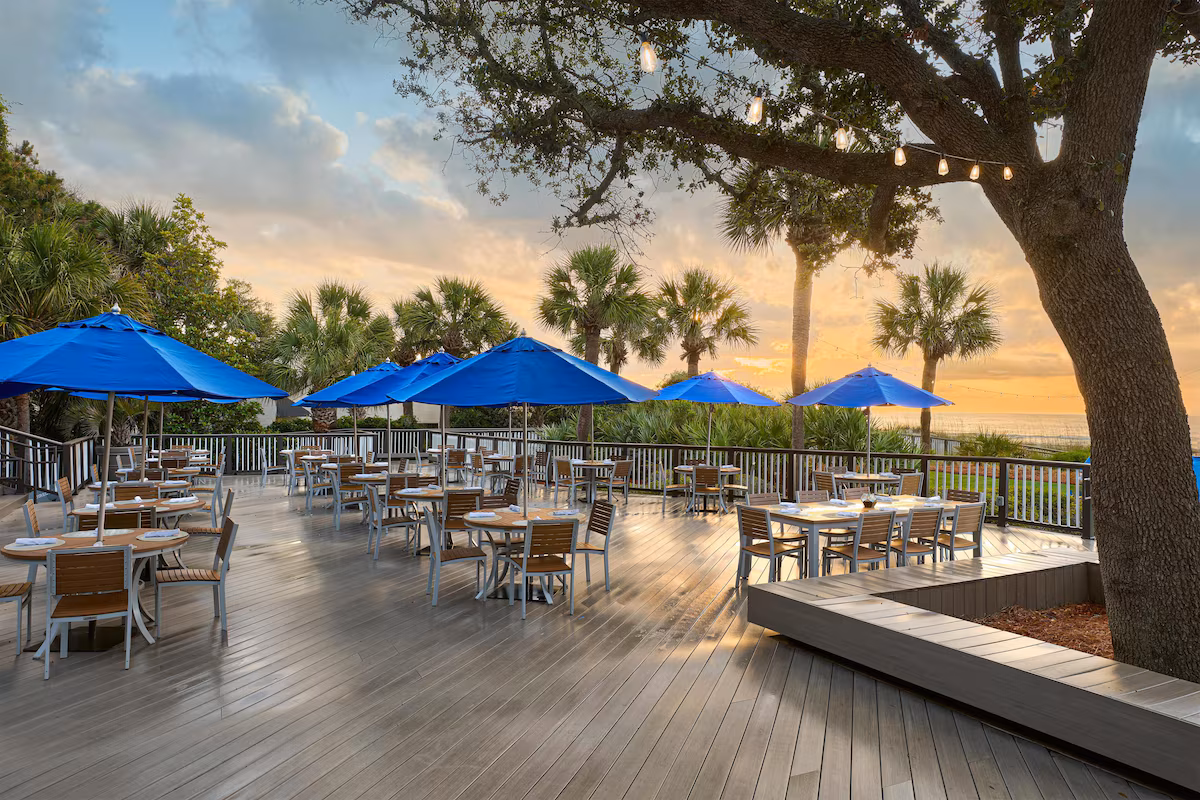 Dinning on the terrace