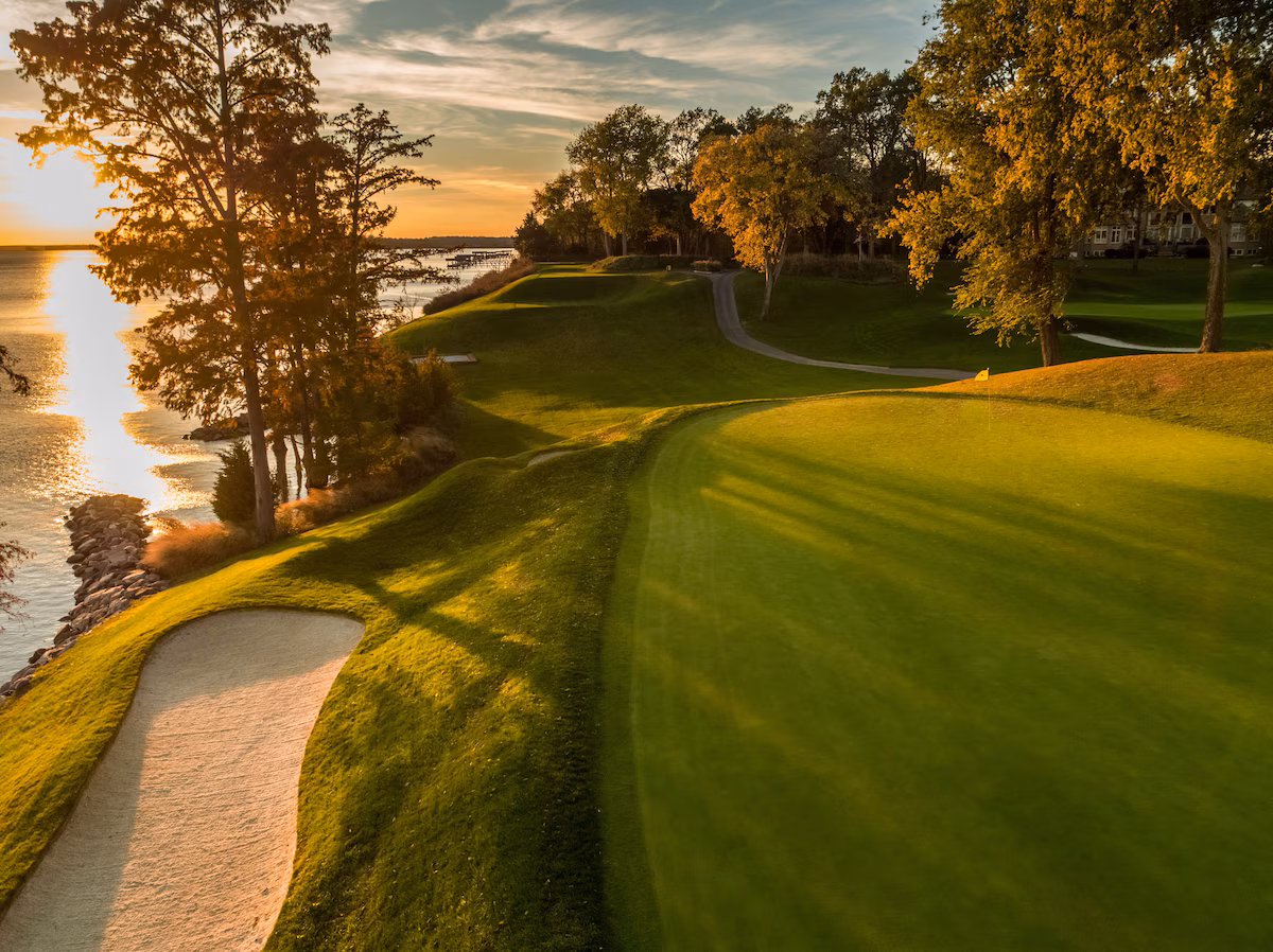 Resort golf course