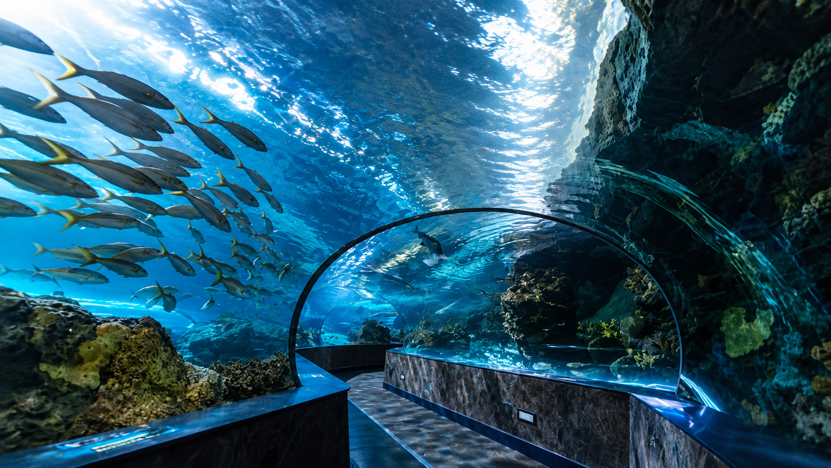 Learn , grow and play at Ripley's Aquarium