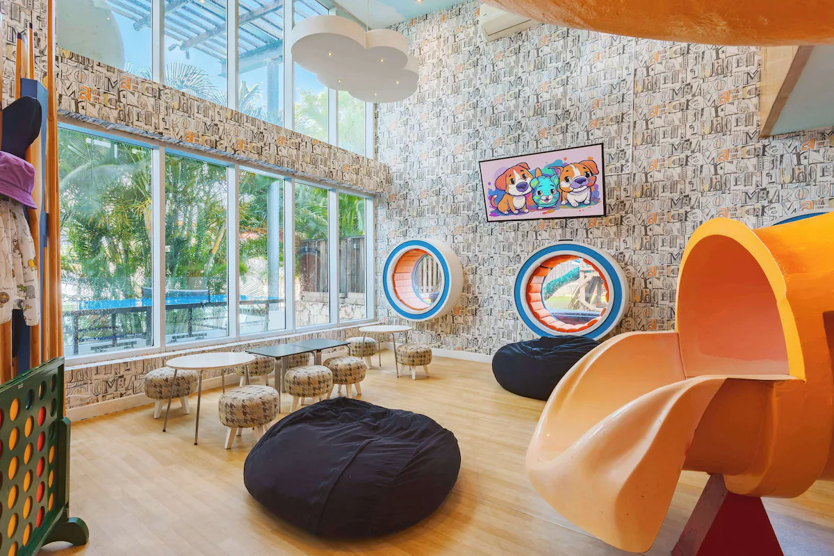 Kids play area