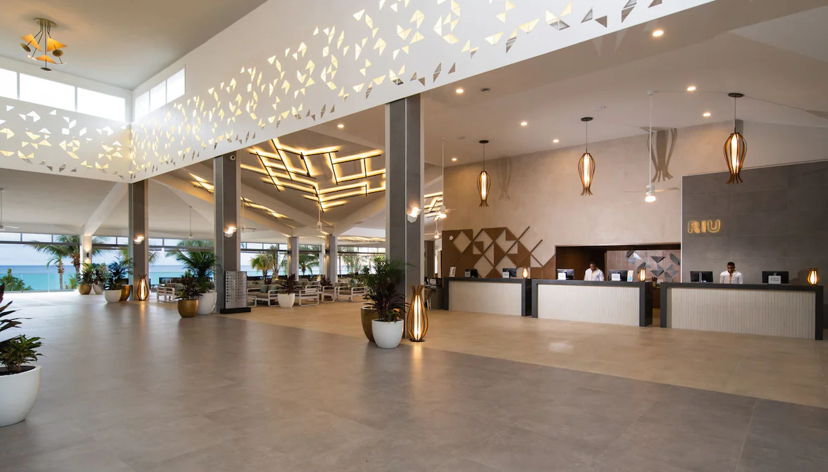 Resort lobby
