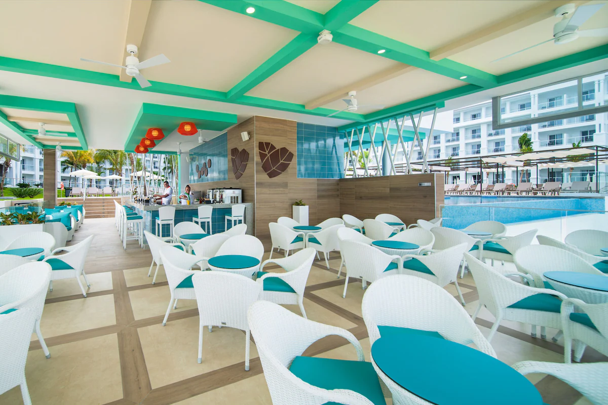 Pool side restaurant
