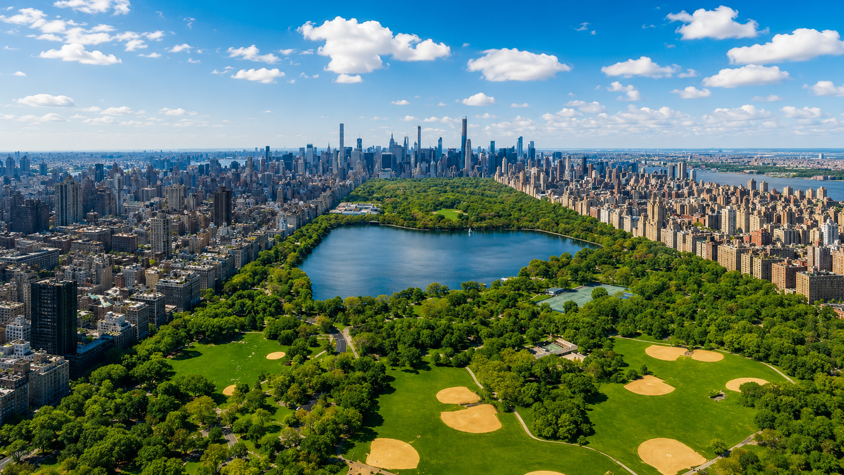 Stretch your legs in Central Park