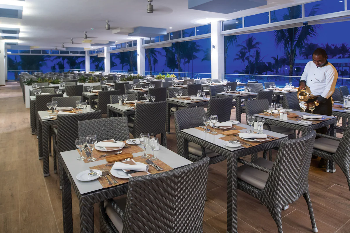 Dinning on the terrace