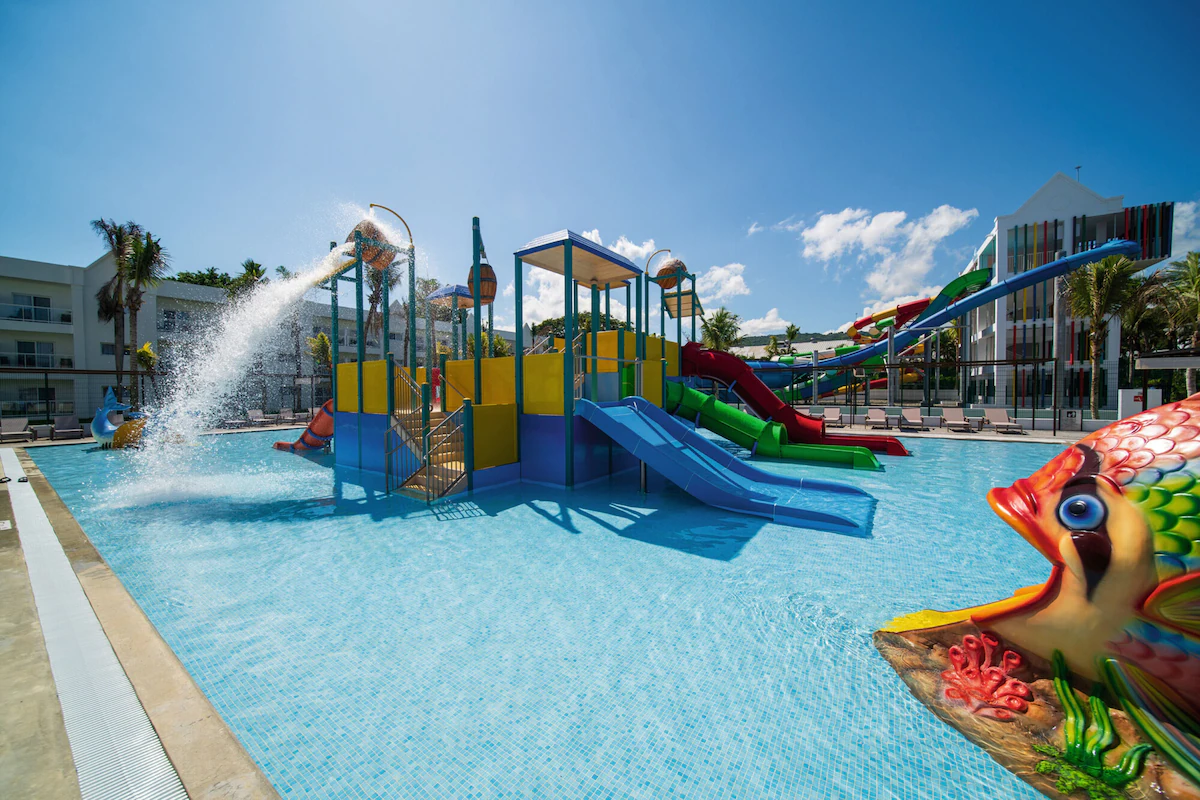 Kids splash pad