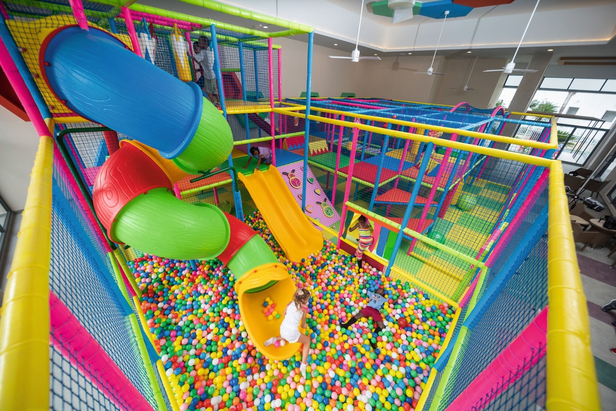 Indoor kids play area