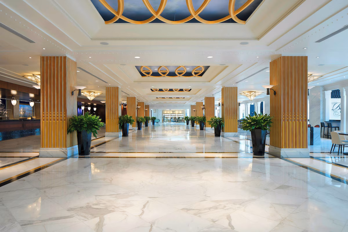 Hotel lobby