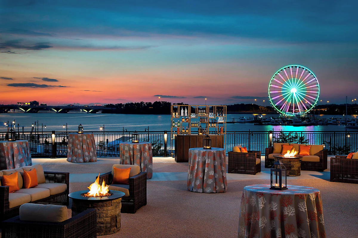View of the Capital Wheel