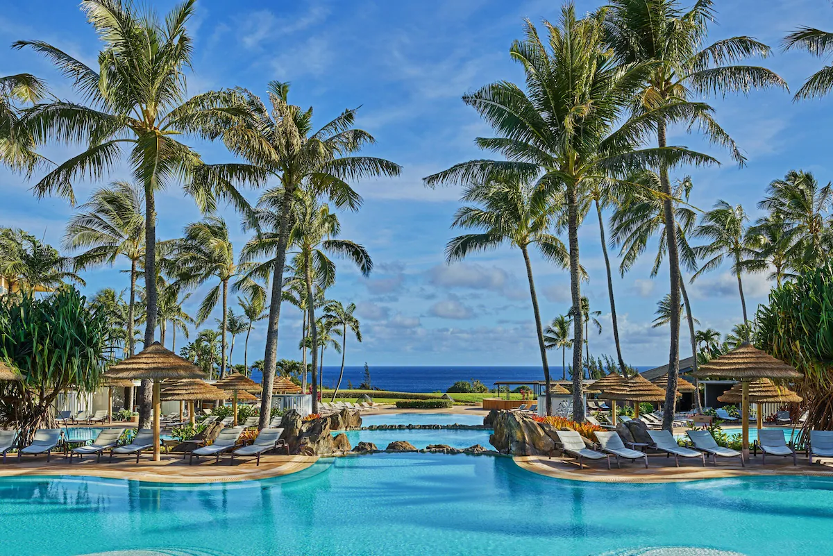 Pool with a view