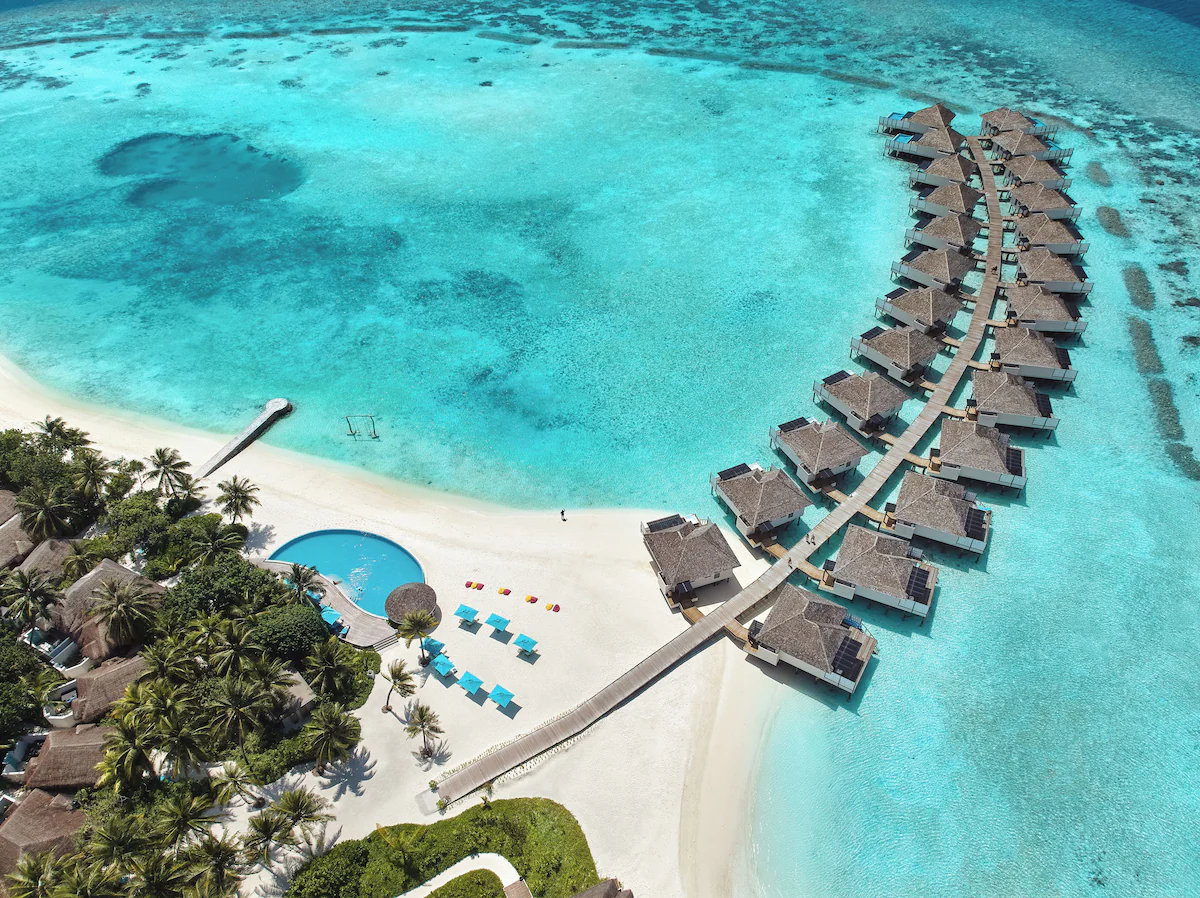 Overwater bungalows