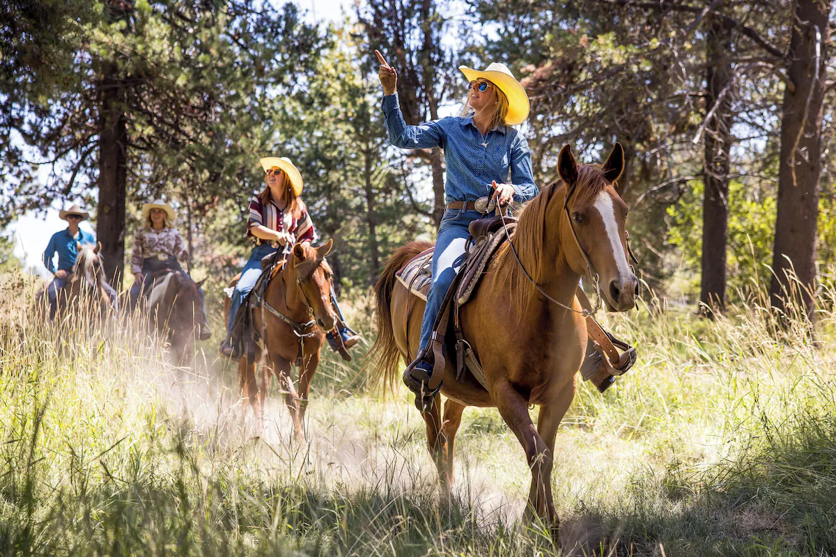Go horseback riding