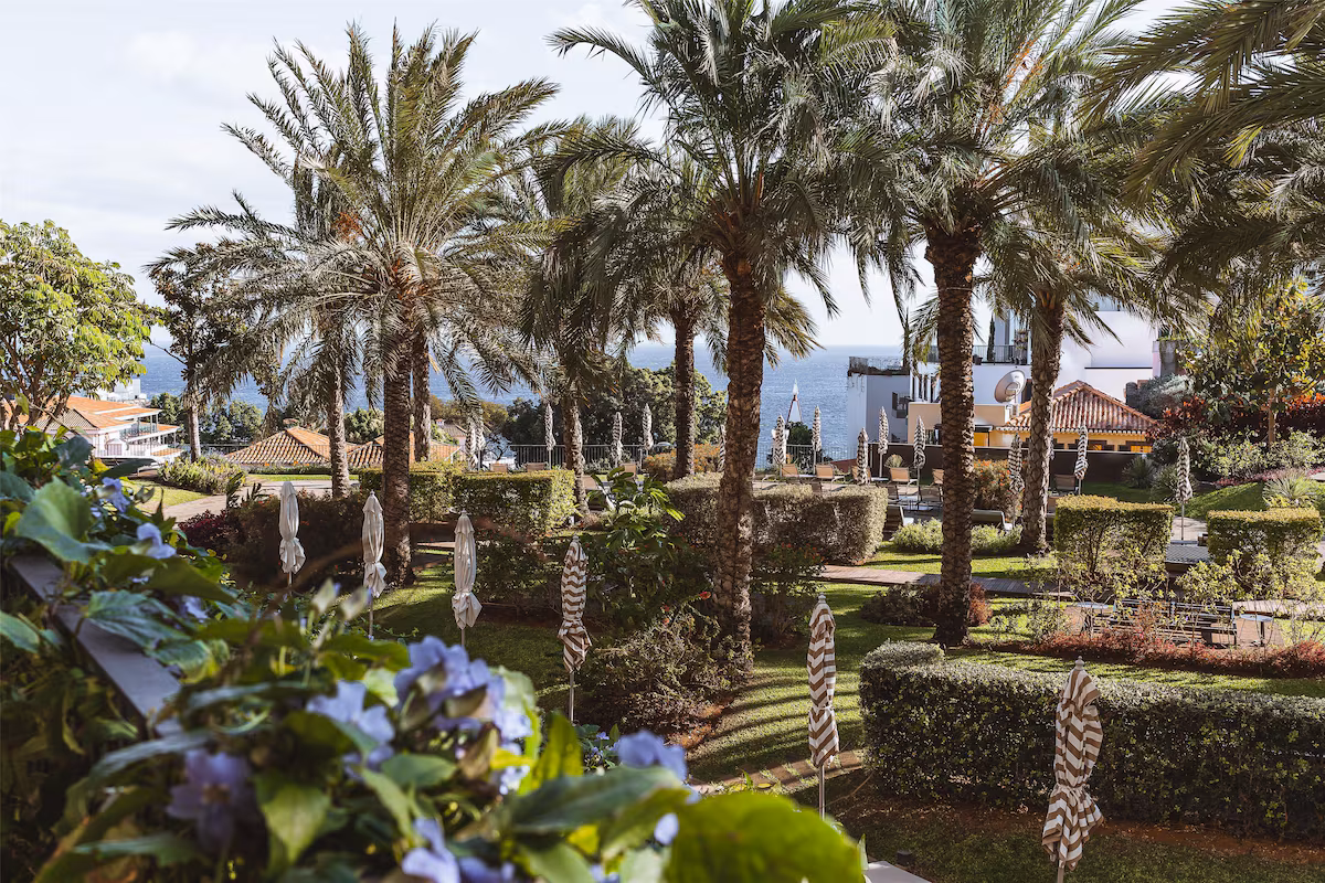 Resort garden