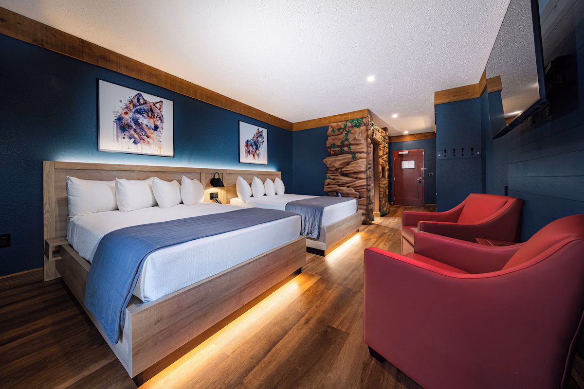 Two bedroom suite with bunks