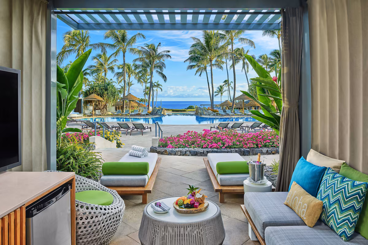 Pool cabana