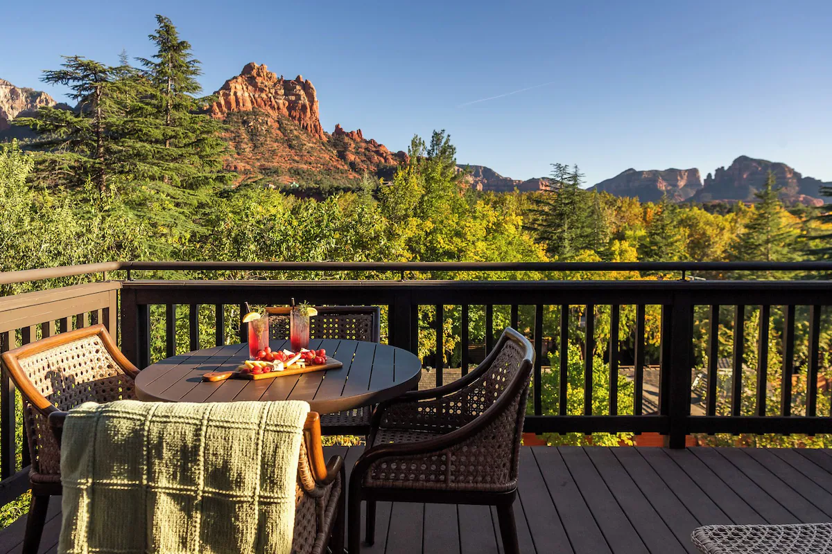 Breakfast on your private patio