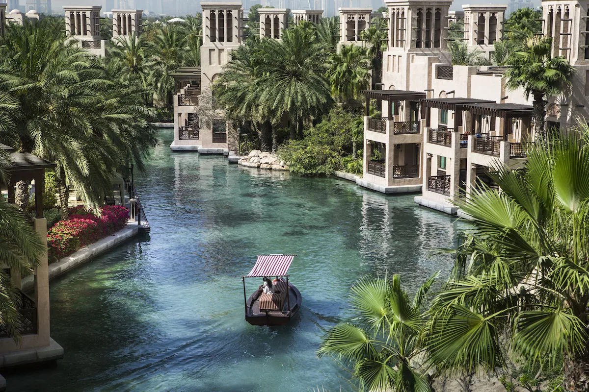 Take a ride through the Madinat Jumeirah