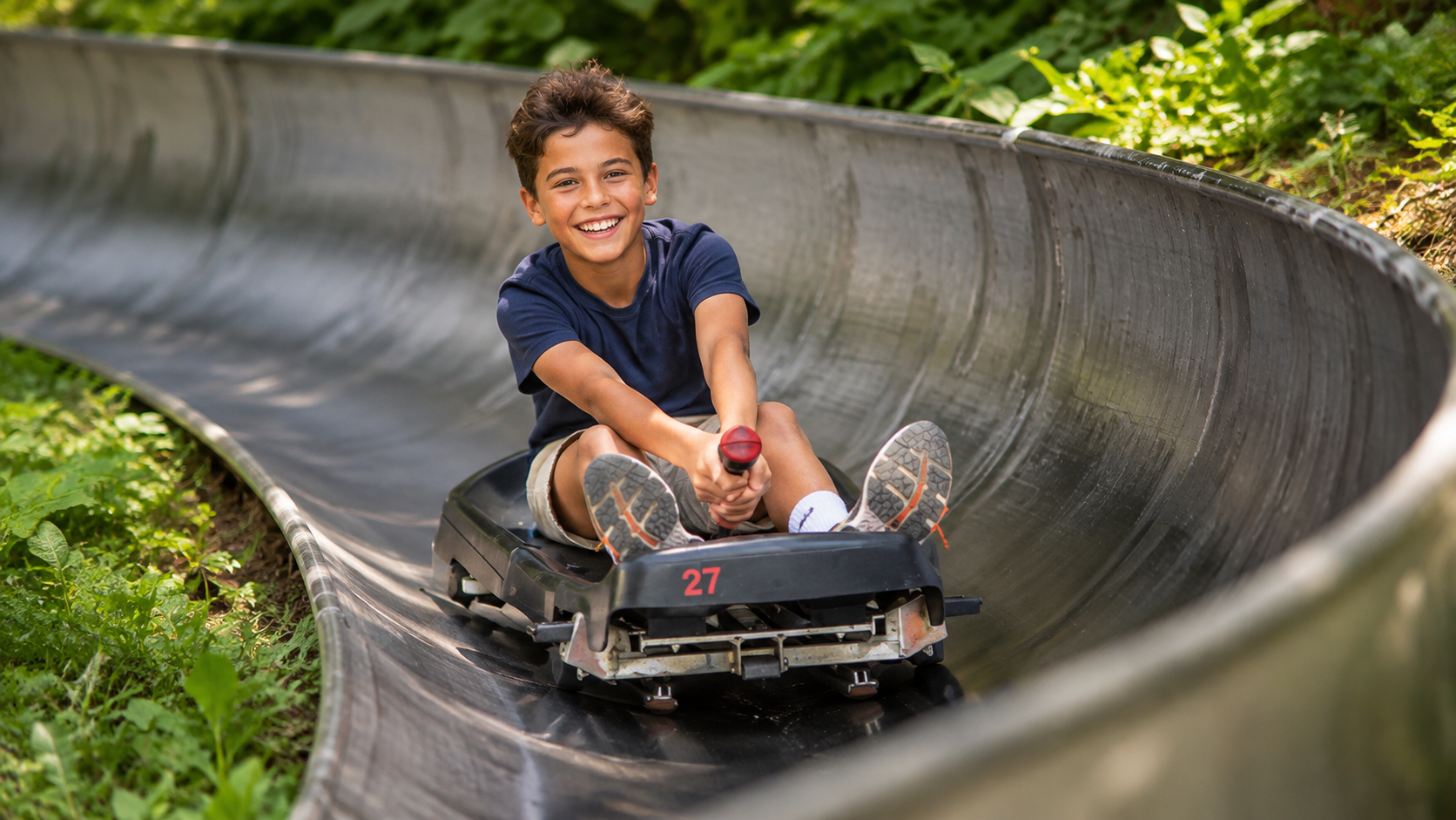 Get your energy out at Family Adventure zone
