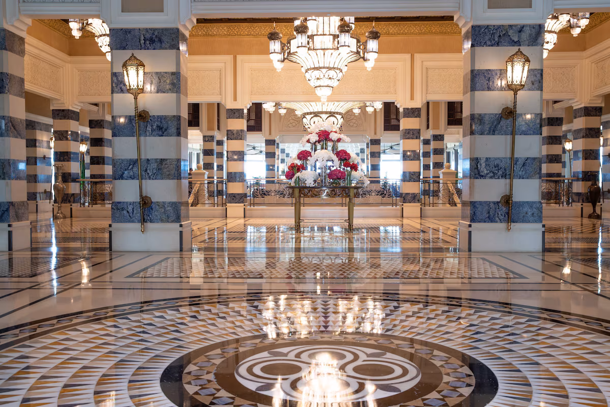 Hotel lobby