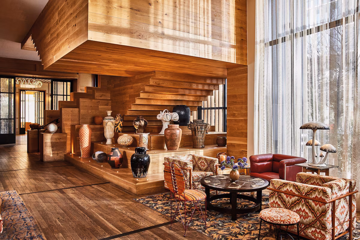 Hotel lobby