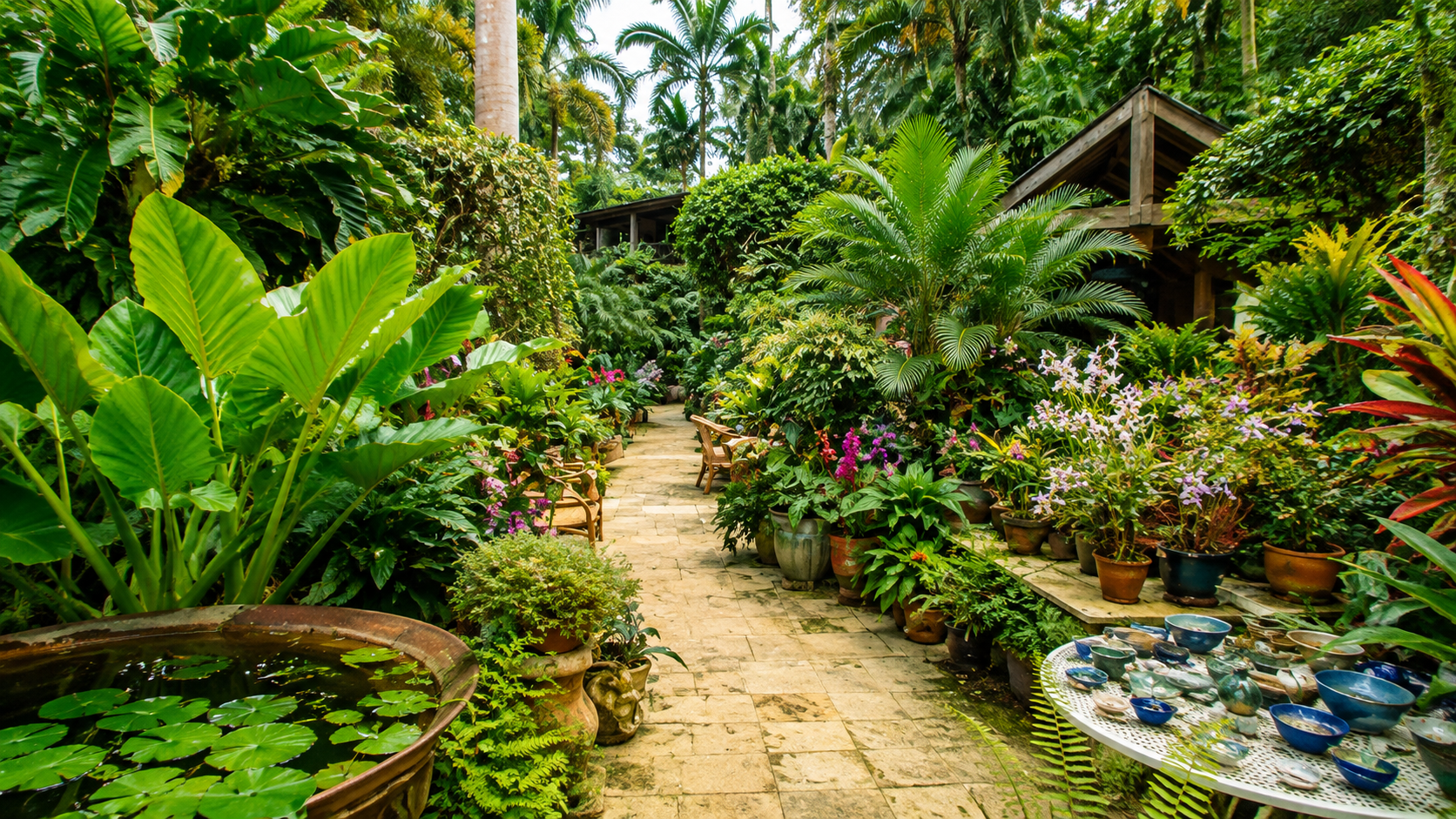 Take in the beauty at Hunte’s Gardens