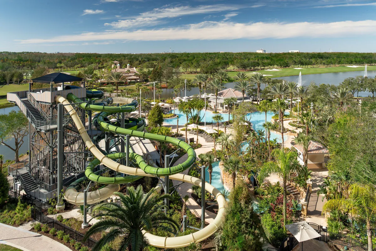 Resort waterpark