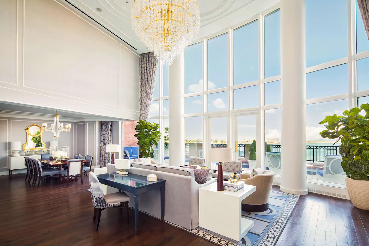 Adams suite with harbor view